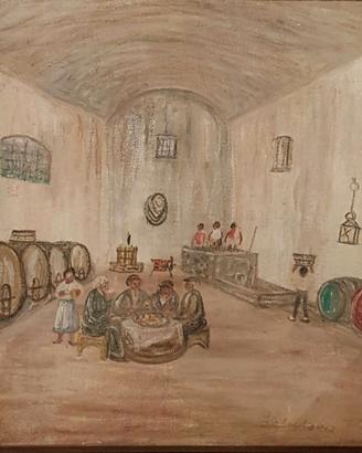 Luigi de Angelis Ischia olio su tela