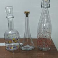 Bottiglie in Vetro di varie forme