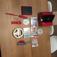 Wii Red Edizion+giochi a scelta+cavi inclusi 