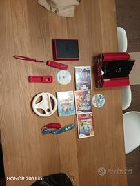 Wii Red Edizion+giochi a scelta+cavi inclusi 