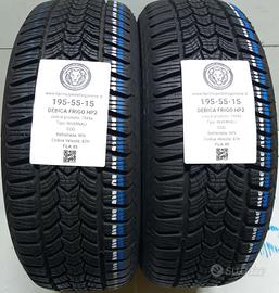 2 GOMME 195 55 15 DEBICA A75994