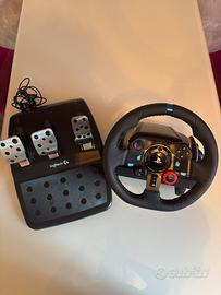 volante e pedali logitech per playstation