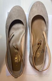 TOD'S Ballerine 39 mai usate colore beige