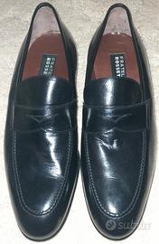 mocassino nero lucido 