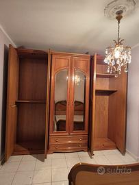 armadio e struttura letto