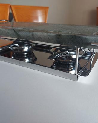 Grill da tavolo Rechaud con pietra ollare