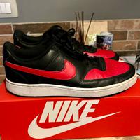 NIKE Court Vision Low Black/Red university