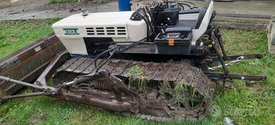 Trattore cingolato,cingolo Con apripista