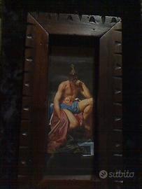 Quadro con cornice antica
