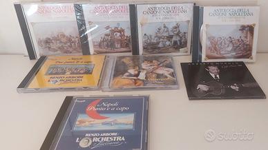 8 CD musica napoletana di cui 2 Renzo Arbore e 