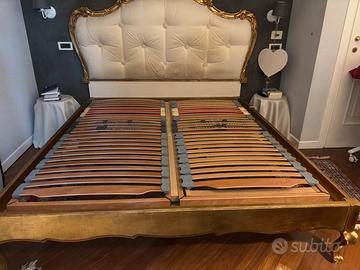 Letto mateimoniale con materasso