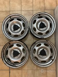 4 Cerchioni da 15 smart 451 differenziati