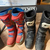 Stivali motocross Acerbis(tg39) e Oneal (tg43)