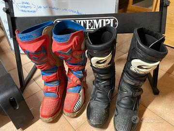 Stivali motocross Acerbis(tg39) e Oneal (tg43)