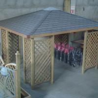 gazebo in legno