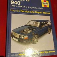 Manuale tecnico Volvo 940 in inglese.