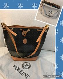 Borsa VINTAGE '90 POLLINI - Sacca con Tracolla