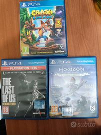 3 GIOCHI PER PS4 
