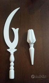 Silence Glaive Sailor Saturn bastone Cosplay