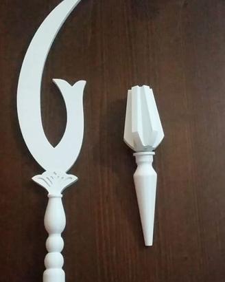 Silence Glaive Sailor Saturn bastone Cosplay