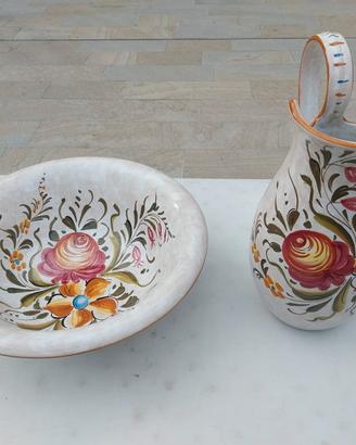 Vaso ed anfora Deruta