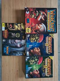 raccolta completa videogiochi Blizzard Warcraft 
