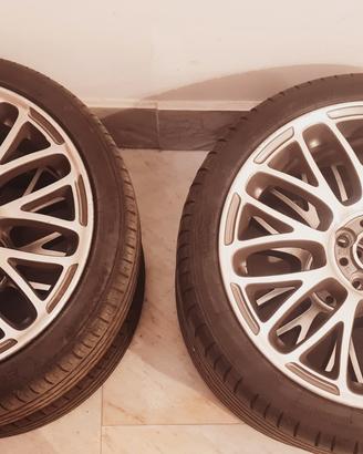4 Cerchi originali Abarth 17" Margherita