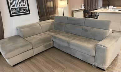 Divano letto angolare con penisola BE HOME