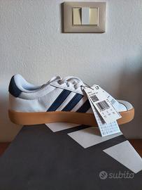 Adidas VL Court 3.0 NUOVE Bianco/Blu (42)