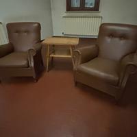 Coppia poltrone vintage