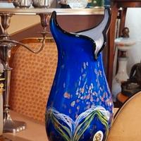 Vaso blu in murano