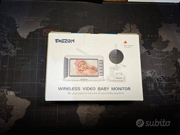 WIRELESS VIDEO BABY MONITOR tmezon
