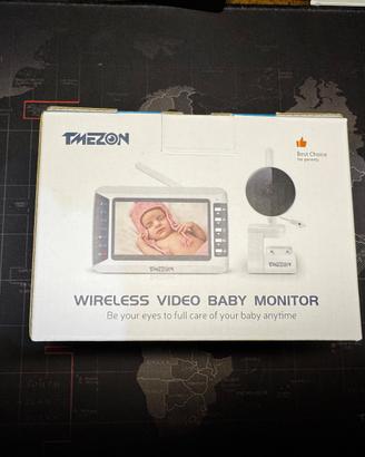 WIRELESS VIDEO BABY MONITOR tmezon