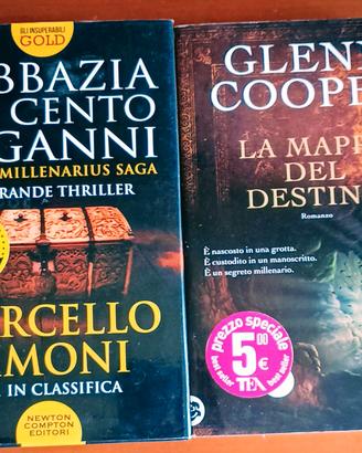 ✴️Set 2 romanzi : MARCELLO SIMONI+GLENN COOPER ⚜️