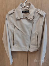 giubbotto ecopelle donna