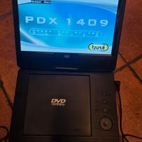 Lettore portatile DVD/MPEG4 9" della Trevi 