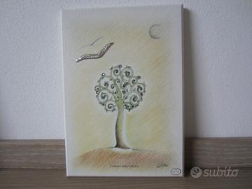 Quadro in legno senza cornice