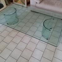 Tavolino tavolo salotto cristallo Angelo Reflex