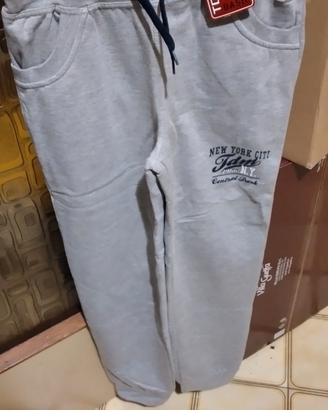 pantaloni tuta felpati. junior 