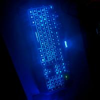 mouse e tastiera LED 