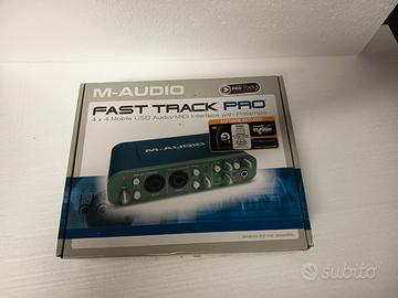 Scheda Audio M-AUDIO Fast Track Pro - Midi / USB