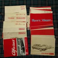 Alfa Romeo libretto uso e manutenzione