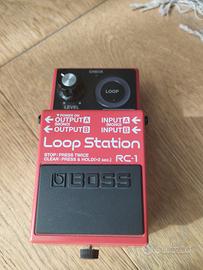 pedale chitarra boss loop station RC 1 . looper