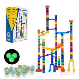 Marble Maze Building Block Brain Game 110 Pezzi