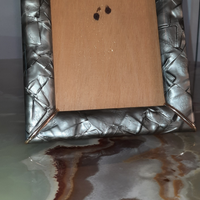 Portafoto art déco in lucite