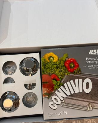 Piastra lavica rettangolare ILSA