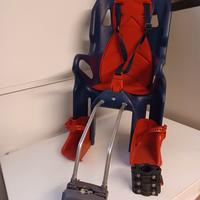 2 Seggiolini Bici  Posteriori attacco aggiuntivo e