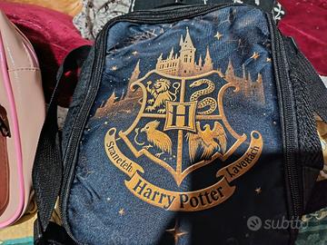 zaino rosa e Borsellino nero