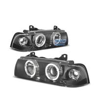 FARI BMW E36 92-98 COUPE CCFL OCCHI ANGEL FONDO NE