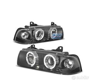 FARI BMW E36 92-98 COUPE CCFL OCCHI ANGEL FONDO NE